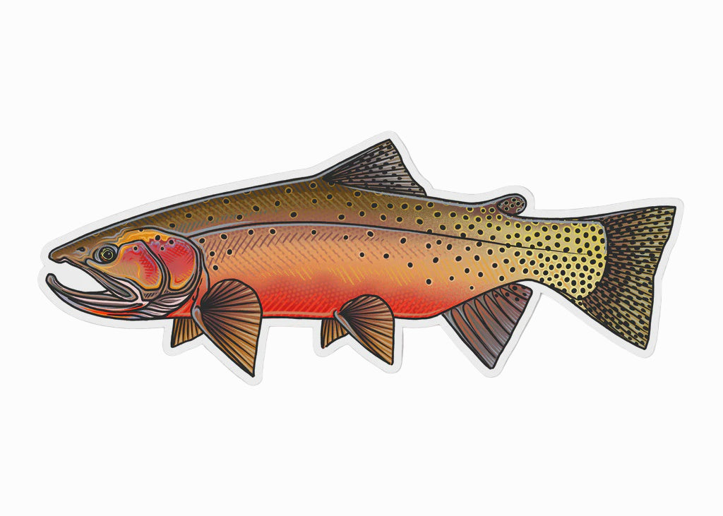 Casey Underwood Sticker Fish