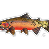 Casey Underwood Sticker Fish