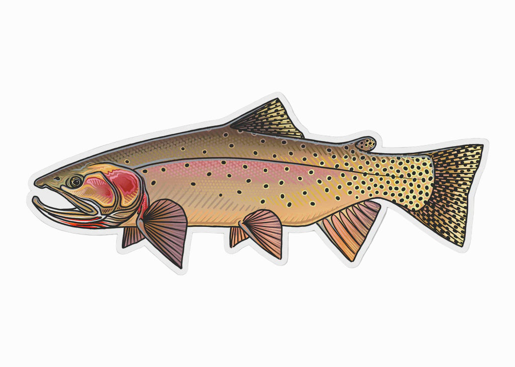 Casey Underwood Sticker Fish