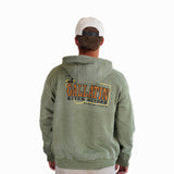 GRG Logo Weathered Fleece Hood