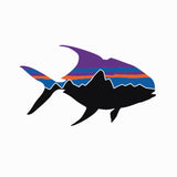 Patagonia 8'' Permit Fitzroy Sticker