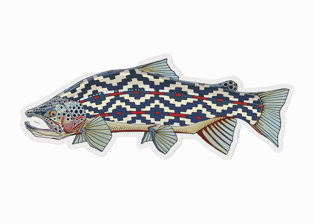 Casey Underwood Sticker Fish