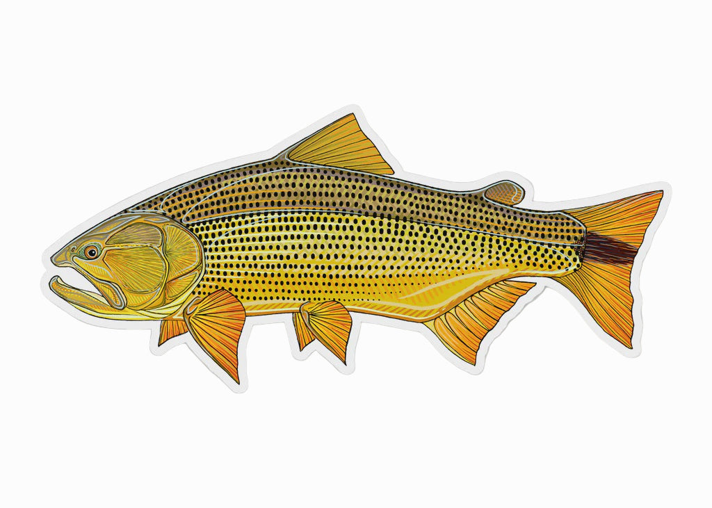 Casey Underwood Sticker Fish