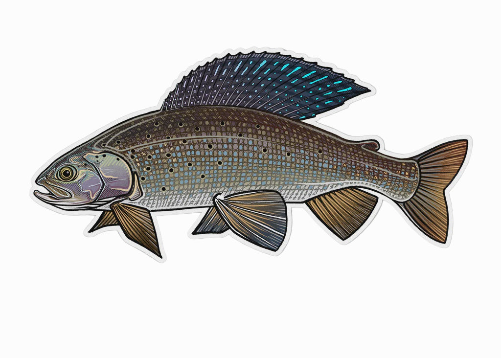 Casey Underwood Sticker Fish