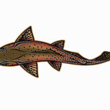 Casey Underwood Sticker Fish