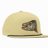 Bajio Tigerfish Head Performance Flat Brim