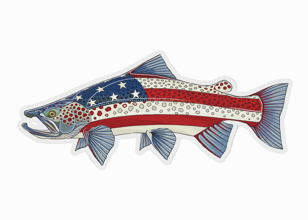 Casey Underwood Sticker Fish
