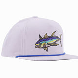 Bajio Yellowfin Flat Brim 6 Panel Cord Hat