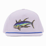 Bajio Yellowfin Flat Brim 6 Panel Cord Hat