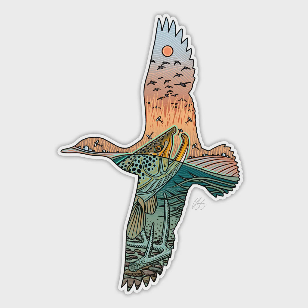 Casey Underwood Non-Fish Sticker