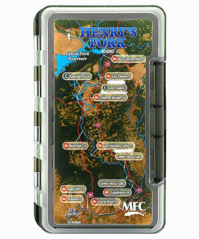 MFC River Map Waterproof Fly Boxes