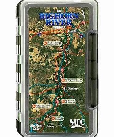 MFC River Map Waterproof Fly Boxes